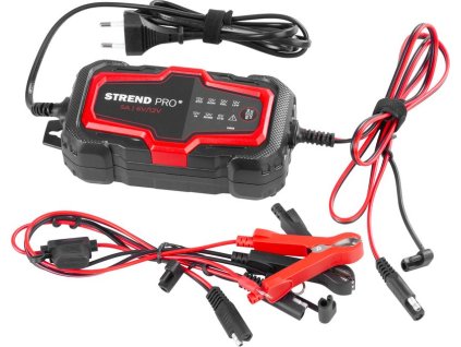 144941 nabijacka strend pro bd03 z5 0a d1 85w 5a 6v 12v ip65 led na autobaterie
