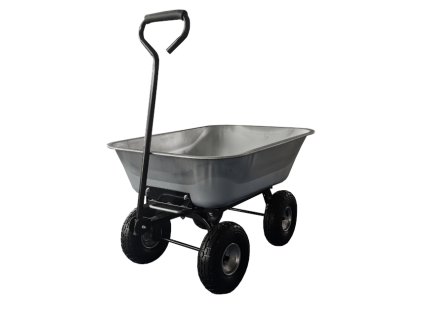 Kerti kézikocsi billenő - szürke ( 75L- 350KG)