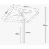 parasol 125x200 bezowy 12b5c46145aa4df1b7c3b651d1726a19 483ffb84