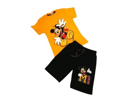 Chlapecký set Mickey Mouse žlutý