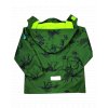 Chlapecká outdoorová bunda Dinosaurus zelená zadní díl (2)