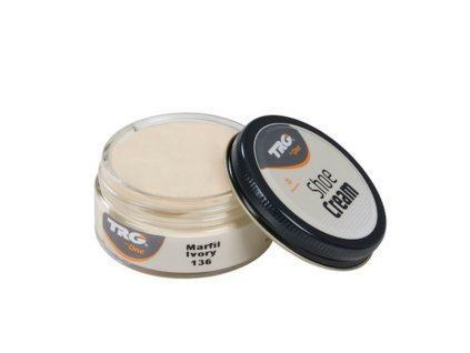 jasny beżowy krem ​​do butów Ivory 136 Shoe Cream TRG the One