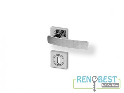 Dveřní kování BREMEN R HR chrom vulcan gray