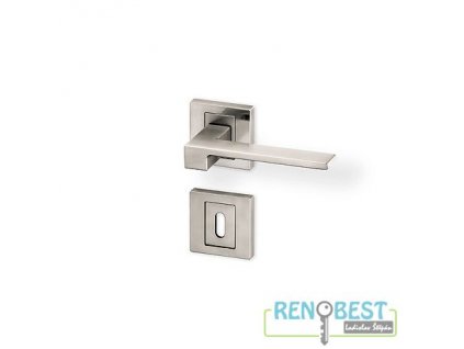 Dveřní kování PREZIDENT R HR efekt nerez