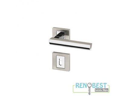 Dveřní kování ARGON R HR chrom/efekt nerez