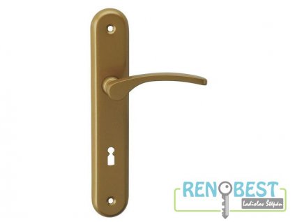 Dveřní kování VIOLA zlatá lak