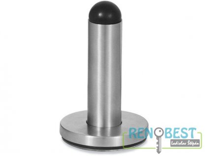 Zarážka dveřní stěnová 01 nerez