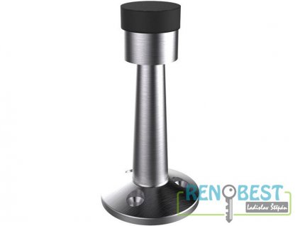 Zarážka dveřní stěnová 02 nerez