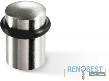 Zarážka dveří VÁLEČEK nikl (na vrut)