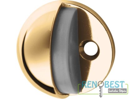 Zarážka dveří ŽELVA mosaz (na vrut)