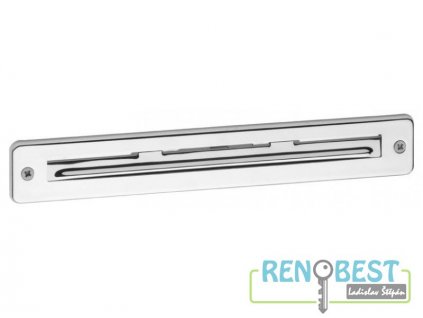 Dopisní vhoz hranatý 260x40 mm nerez ROSTEX