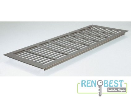 Mřížka větrací ACT hliníková š.150 mm bronzový elox různé délky