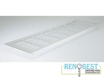 Mřížka větrací ACT hliníková š.130 mm přírodní elox různé délky