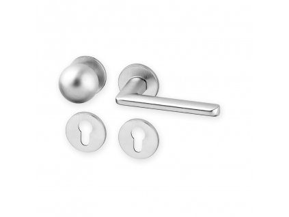 AGLT0028 ACT Dverni kovani Design Barra Exclusive R PZ kl ko brouseny chrom KK