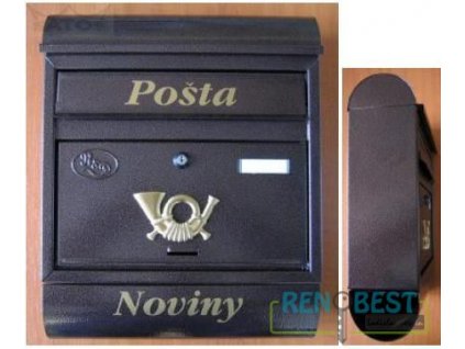 Poštovní schránka ST-8/T antická měděná