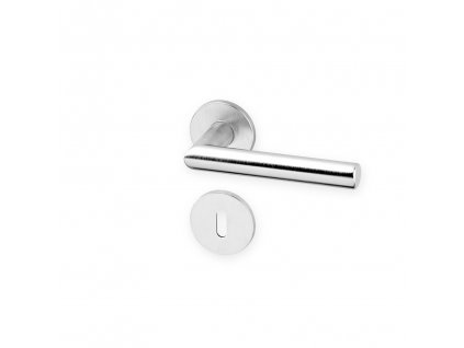 Dveřní kování TIPA EXCLUSIVE R broušený chrom KK