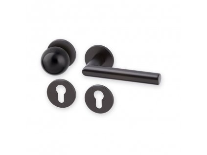 AGLT0052 ACT Dverni kovani Design Tipa Exclusive R PZ kl ko cerny saten KK
