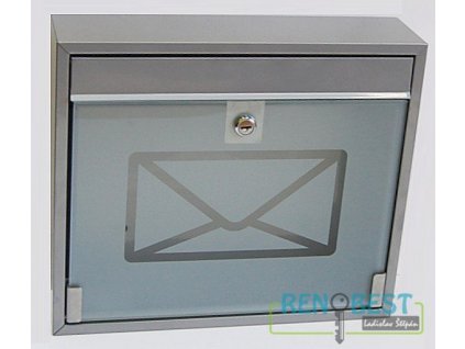 Poštovní schránka KVIDO se sklem