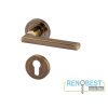 Dveřní kování LEIPZIG R bronz