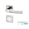 Dveřní kování KIEL R HR chrom/efekt nerez