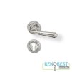 Dveřní kování ROMANTIK R nikl mat KK