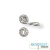 Dveřní kování ROMANTIK R nikl mat KK