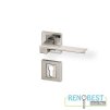 Dveřní kování PREZIDENT R HR efekt nerez