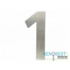 Číslice "1" fasádní 200mm NEREZ