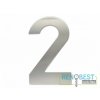 Číslice "2" fasádní 200mm NEREZ