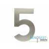 Číslice "5" fasádní 200mm NEREZ