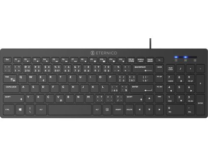 Eternico Home Keyboard Wired KD2020 čierna