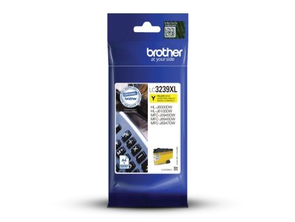 Brother originál ink LC-3239XLY, yellow, 5000str.