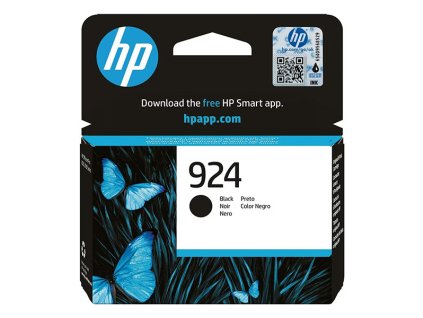 HP originál ink 4K0U6NE#301, HP 924, black, blister, 500str.