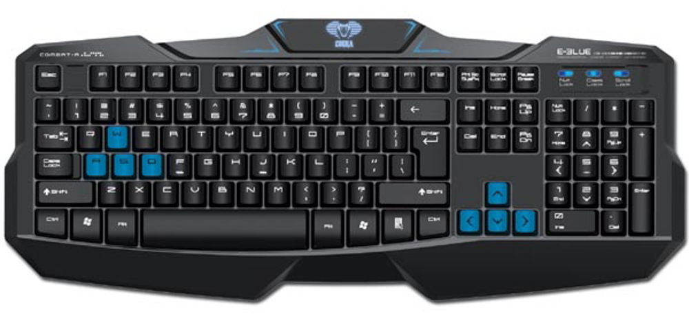 E-blue Cobra EKM746, klávesnica CZ/SK, herná, drátová (USB)