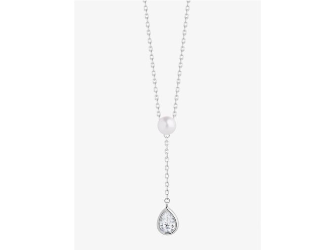 Stříbrný náhrdelník Preciosa Pure Pearl