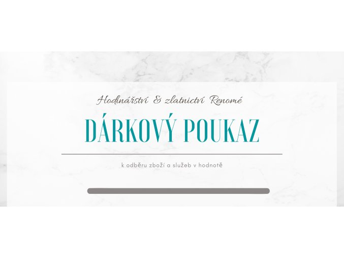 Dárkový poukaz na nastřelení ocelové náušnice
