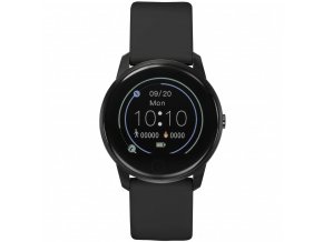 sm1 smart watch silicon black