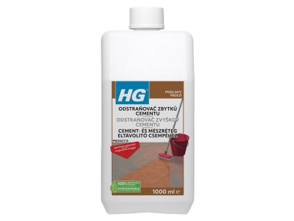HG Odstraňovač zbytků cementu 1 l HG Odstraňovač zbytků cementu 1 l