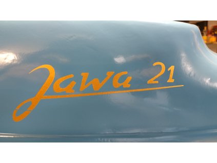 Šablona nápisu Jawa 21 - sada 3 ks