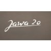 Šablona nápisu Jawa 20 - sada 3 ks