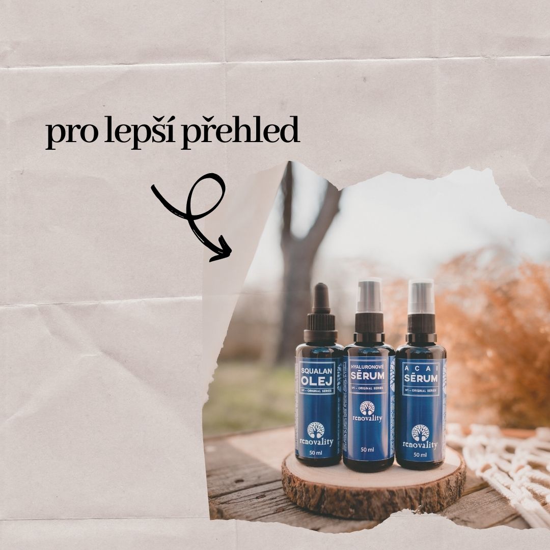 SÉRUM VS. OLEJ a jak do toho všeho zařadit RETINOL?
