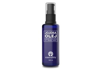 Jojobový olej 100 ml lisovaný za studena s pumpičkou