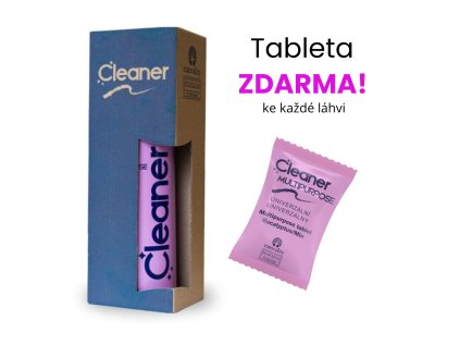 Láhev univerzální čistič s rozprašovačem a tabletou 500 ml