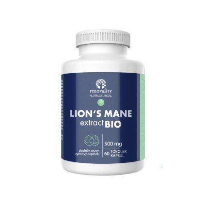 lions mane produkt extract bio renovality