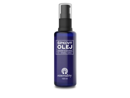 Šípkový olej za studena lisovaný 100ml s pumpičkou