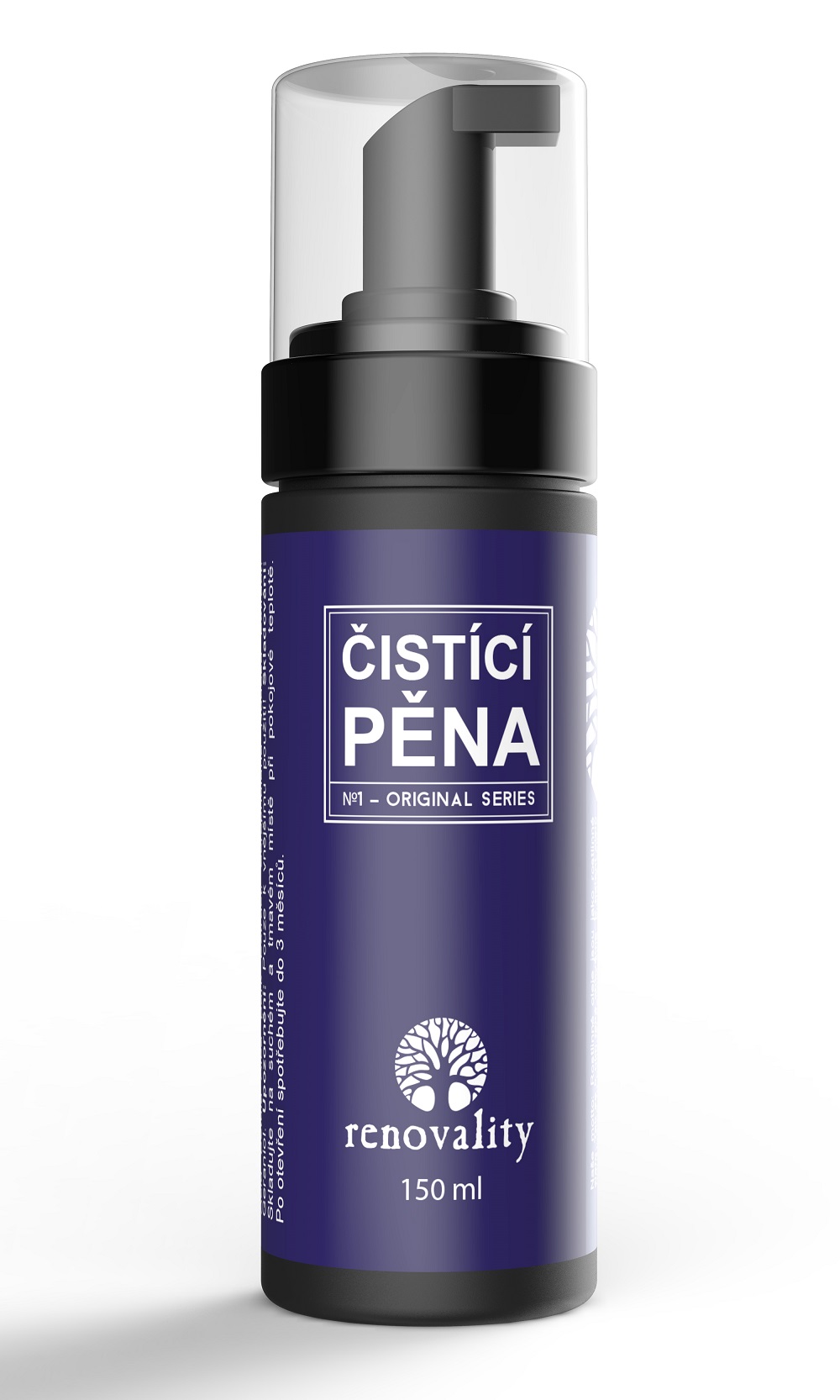 Jemná čistící pěna Renovality 150ml