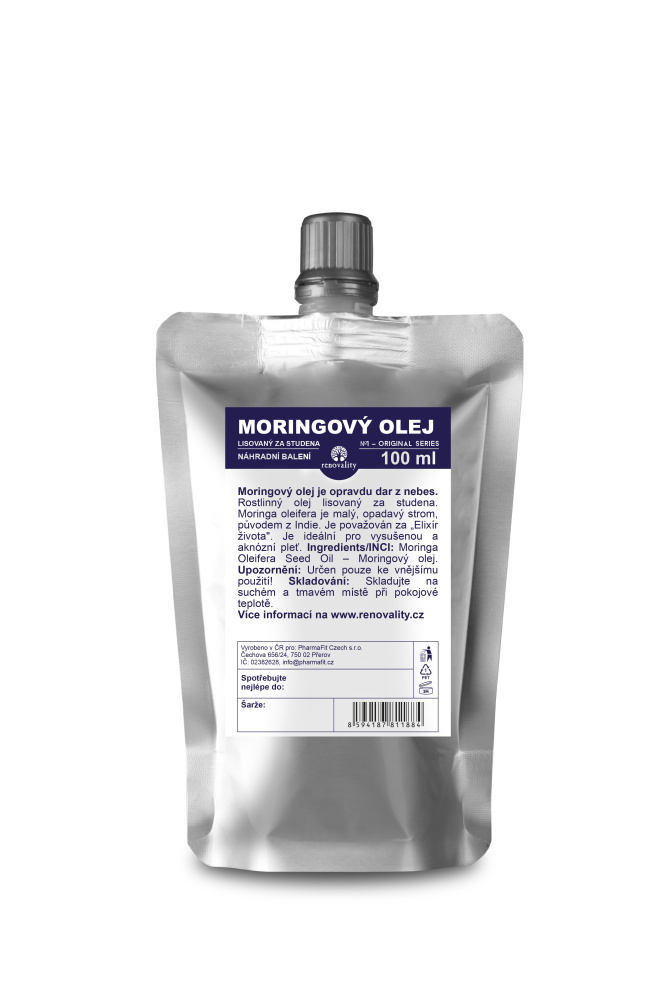 Renovality Moringový olej 100 ml - náhradní balení