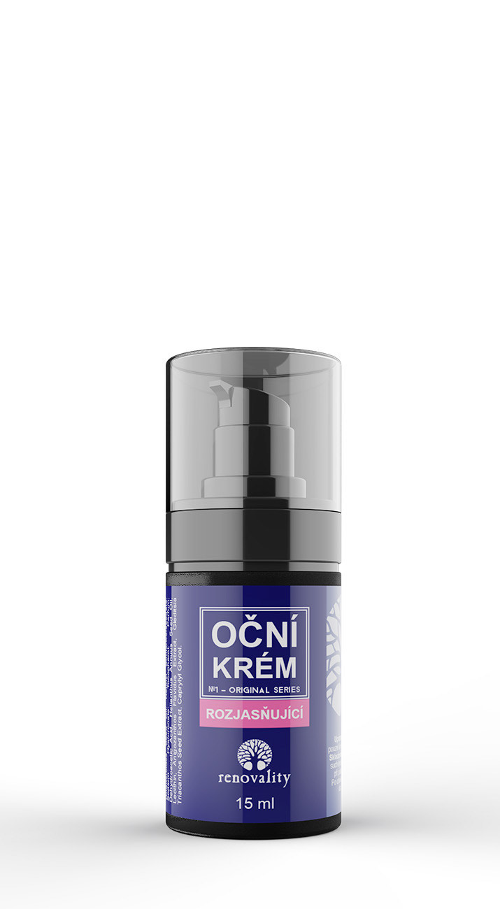 Renovality Oční krém – rozjasňující 15 ml
