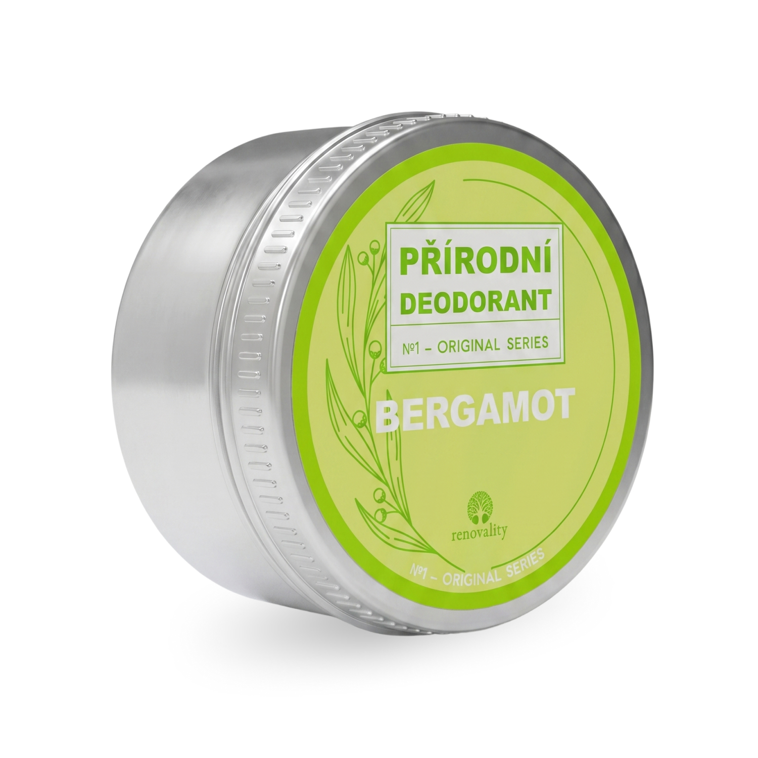 Renovality Přírodní tuhý deodorant – Bergamot