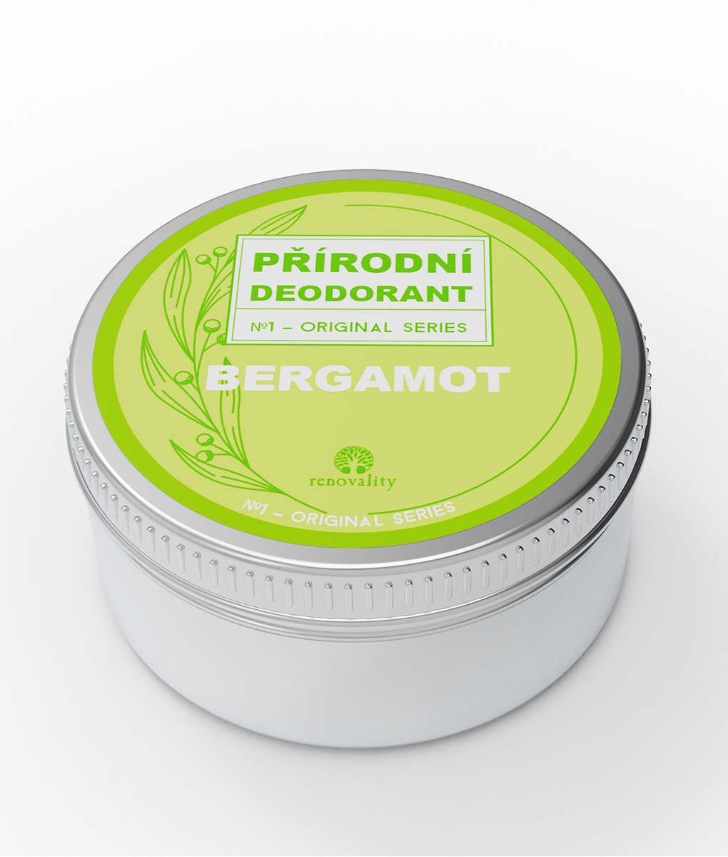 Renovality Přírodní tuhý deodorant – Bergamot
